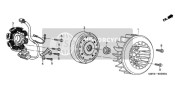 31120GBY901, Stator, Honda, 2